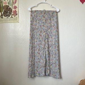 Floral Maxi skirt